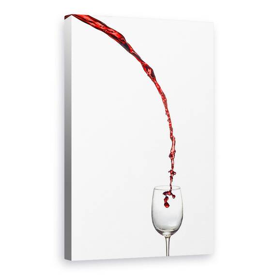 Tablou Canvas - O Ceasca De Vin, Marime: 40 x 60 cm - - Roveli