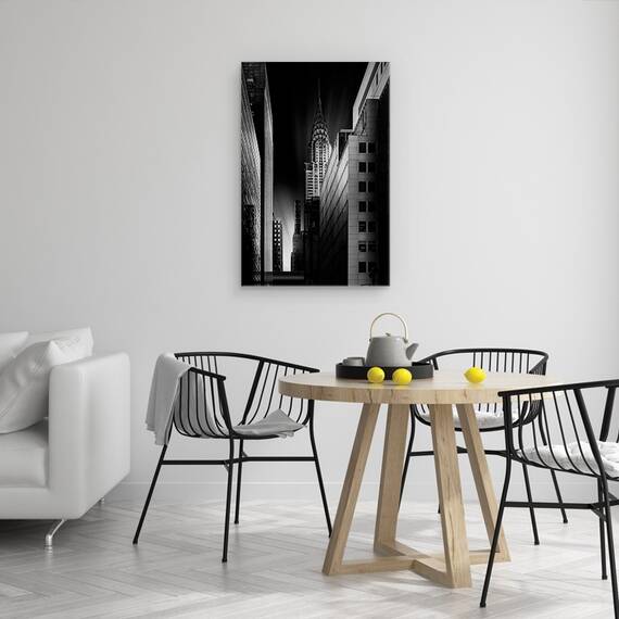 Tablou Canvas - Oras Intunecat, Marime: 40 x 60 cm - 4- Roveli