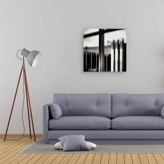 Tablou Canvas - Piscina La Inaltime, Marime: 60 x 60 cm - 2- Roveli