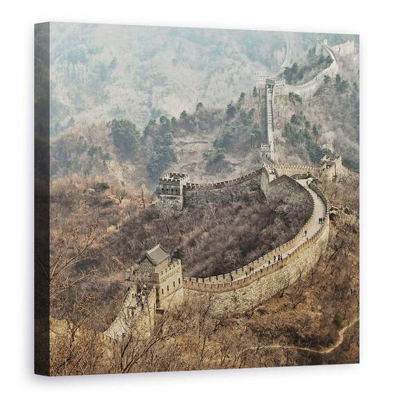 Tablou Canvas - Primavara Timpurie In Mutianyu, Marime: 60 x 60 cm - - Roveli