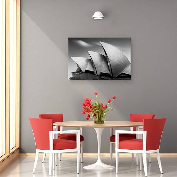Tablou Canvas - Profilul Operei Din Sidney, Marime: 40 x 60 cm - 4- Roveli