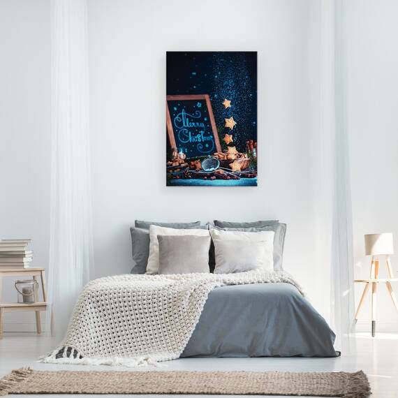 Tablou Canvas - Pune-Ti O Dorinta, Craciun Fericit, Marime: 40 x 60 cm - 3- Roveli