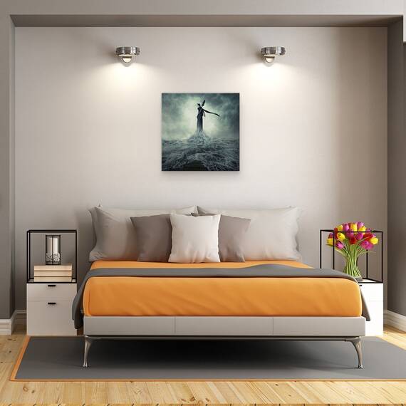 Tablou Canvas - Regina Intunericului, Marime: 60 x 60 cm - 3- Roveli
