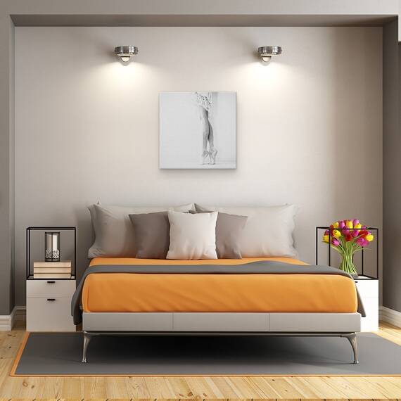 Tablou Canvas - Rochie, Marime: 60 x 60 cm - 3- Roveli