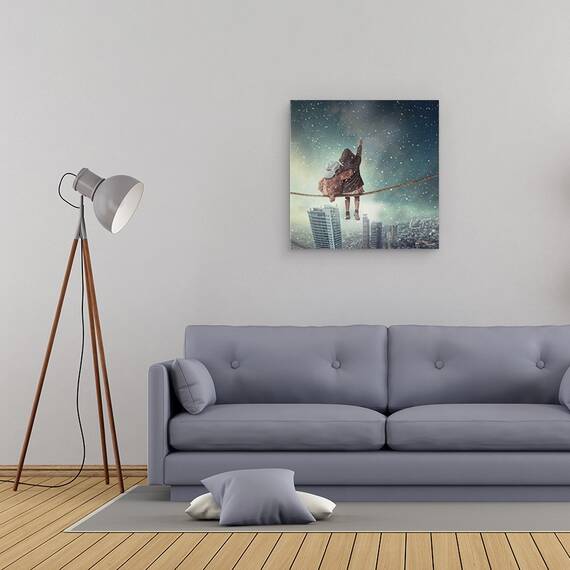 Tablou Canvas - Sa Ninga, Marime: 60 x 60 cm - 2- Roveli