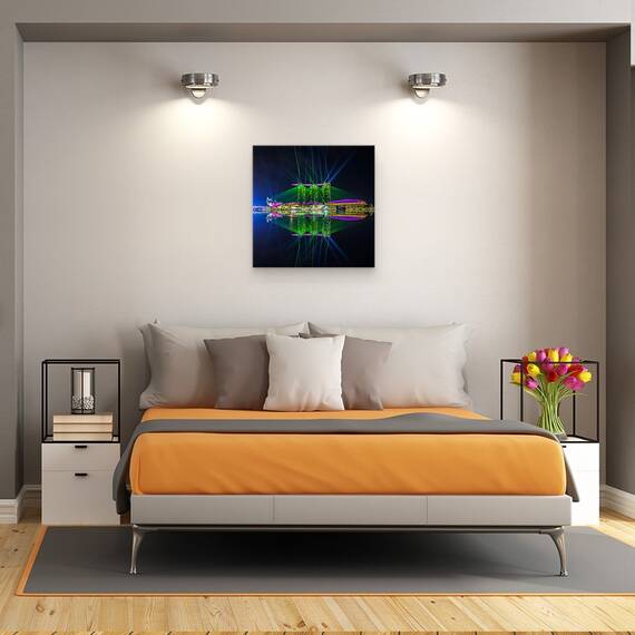 Tablou Canvas - Singapore Marina Bay, Marime: 60 x 60 cm - 3- Roveli