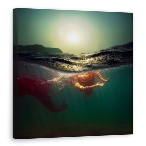 Tablou Canvas - Sirena, Marime: 60 x 60 cm - - Roveli