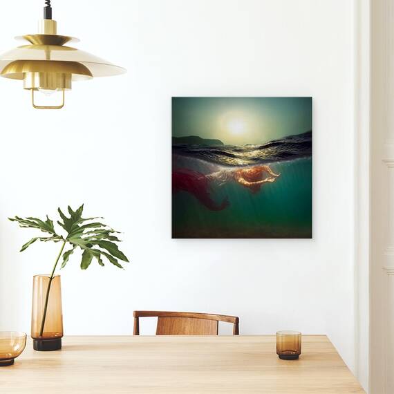 Tablou Canvas - Sirena, Marime: 60 x 60 cm - 4- Roveli