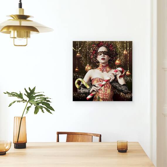 Tablou Canvas - Stapana Noptii Stralucitoare, Marime: 60 x 60 cm - 4- Roveli