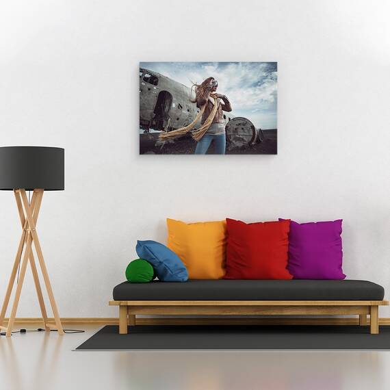 Tablou Canvas - Stare De Spirit Vantoasa, Marime: 40 x 60 cm - 2- Roveli