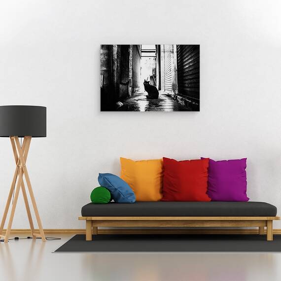 Tablou Canvas - Strada Nr. 10, Marime: 40 x 60 cm - 2- Roveli