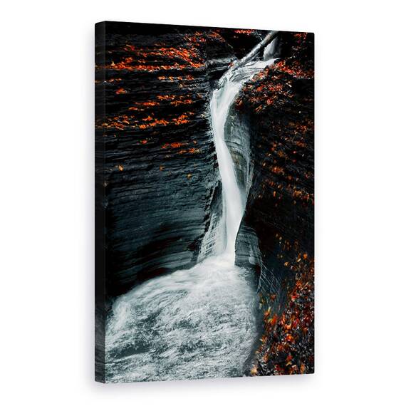 Tablou Canvas - Toamna, Marime: 40 x 60 cm - - Roveli