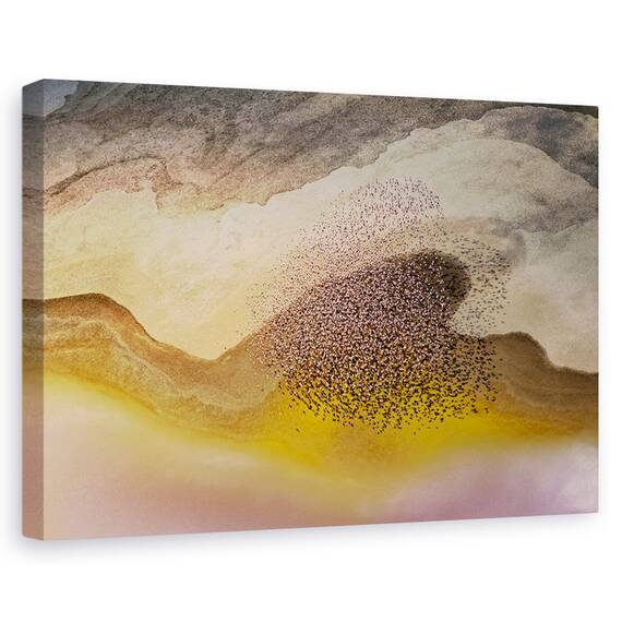 Tablou Canvas - Traversarea Lacului Natron, Marime: 40 x 60 cm - - Roveli