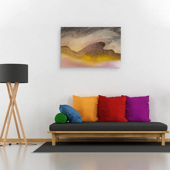 Tablou Canvas - Traversarea Lacului Natron, Marime: 40 x 60 cm - 2- Roveli