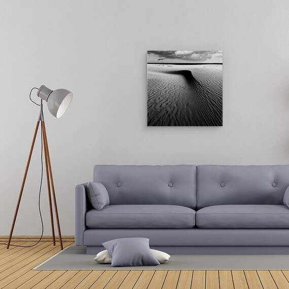 Tablou Canvas - Umbrela Pe Plaja, Marime: 60 x 60 cm - 2- Roveli