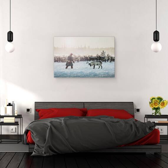Tablou Canvas - Vanatoare, Marime: 40 x 60 cm - 3- Roveli