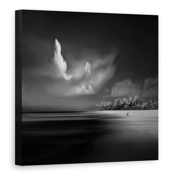 Tablou Canvas - Vedere La Malul Marii, Marime: 60 x 60 cm - - Roveli