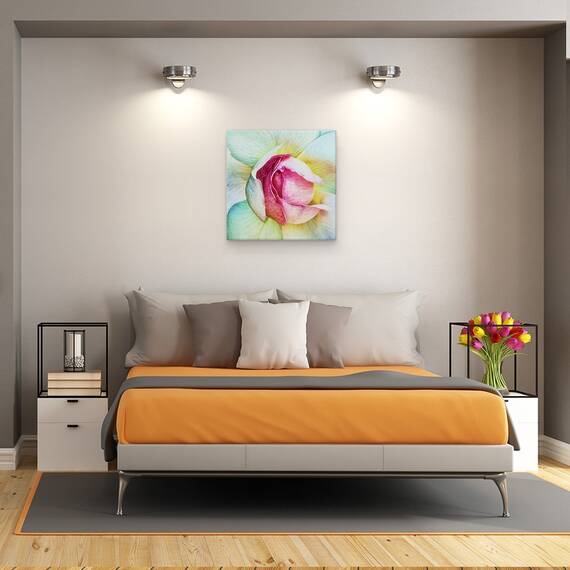 Tablou Canvas - Viata In Roz, Marime: 60 x 60 cm - 3- Roveli