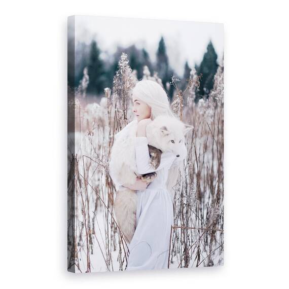 Tablou Canvas - Vulpe De Zapada, Marime: 40 x 60 cm - - Roveli