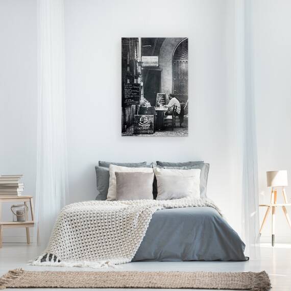 Tablou Canvas - Alb-Negru, Marime: 40 x 60 cm - 3- Roveli