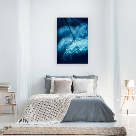 Tablou Canvas - Albastru, Marime: 40 x 60 cm - 4- Roveli