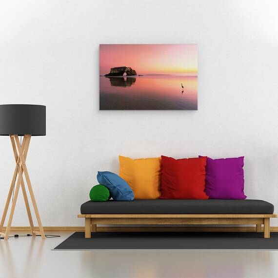 Tablou Canvas - Apus De Soare, Marime: 40 x 60 cm - 2- Roveli