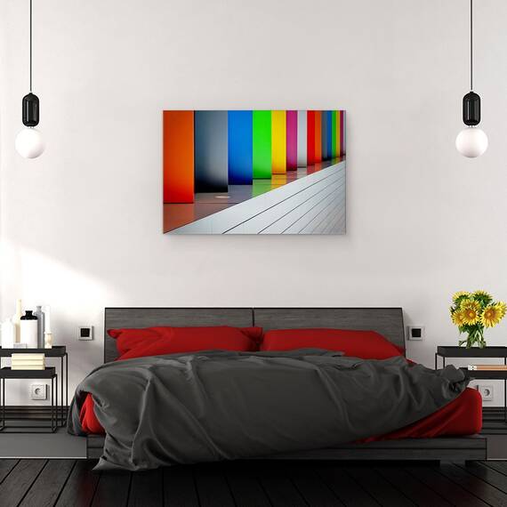 Tablou Canvas - Atat De Multa Culoare, Marime: 40 x 60 cm - 3- Roveli