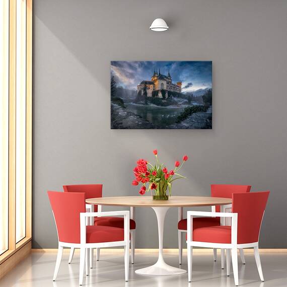 Tablou Canvas - Castelul Bojnice, Marime: 40 x 60 cm - 4- Roveli