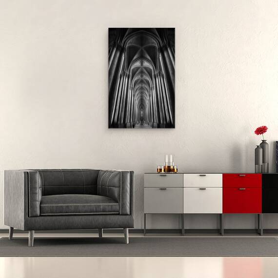 Tablou Canvas - Catedrala Notre-Dame, Marime: 40 x 60 cm - 2- Roveli