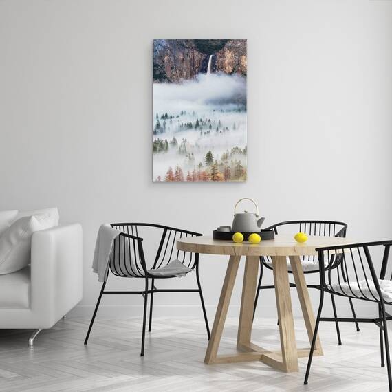 Tablou Canvas - Ceata De Toamna, Marime: 40 x 60 cm - 4- Roveli