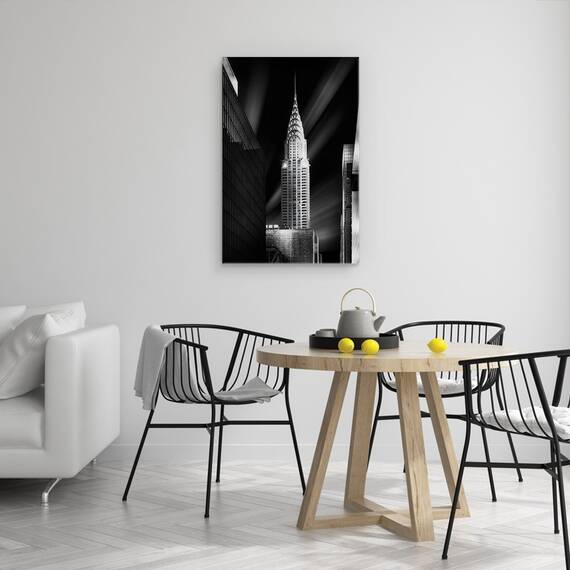 Tablou Canvas - Cladirea Chrysler, Marime: 40 x 60 cm - 4- Roveli