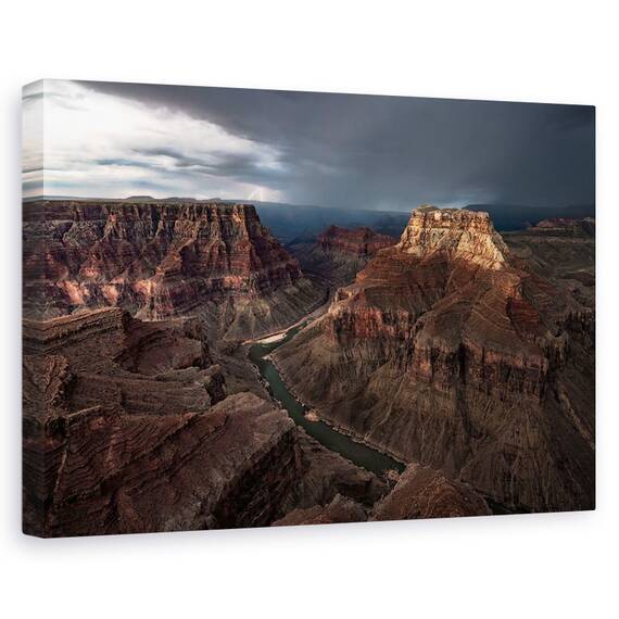 Tablou Canvas - Confluenta, Marime: 40 x 60 cm - - Roveli
