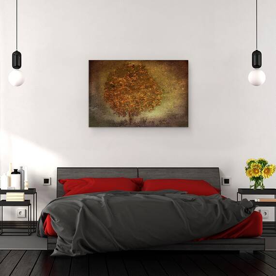 Tablou Canvas - Copac De Toamna, Marime: 40 x 60 cm - 3- Roveli