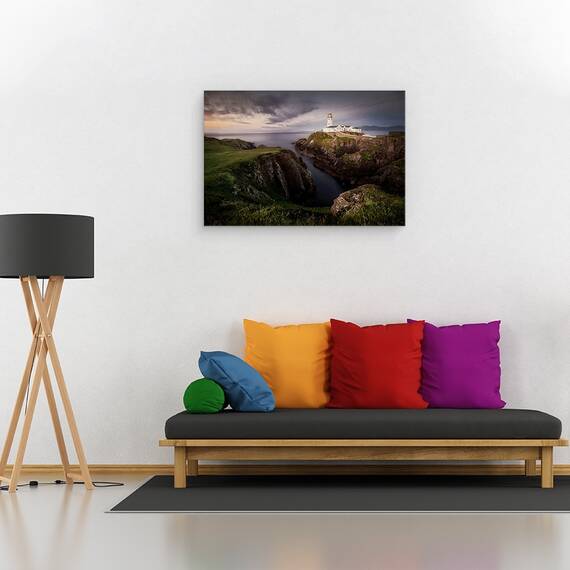Tablou Canvas - Farul De La Fanad, Marime: 40 x 60 cm - 2- Roveli