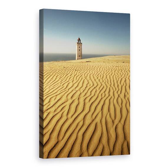 Tablou Canvas - Farul Din Desert, Marime: 40 x 60 cm - - Roveli