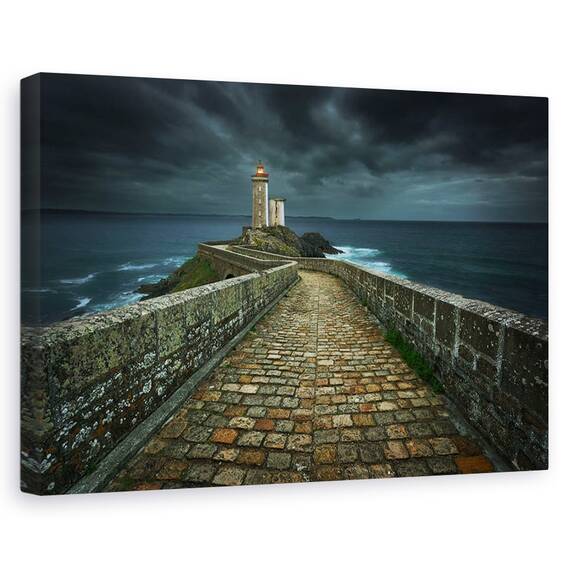 Tablou Canvas - Farul, Marime: 40 x 60 cm - - Roveli