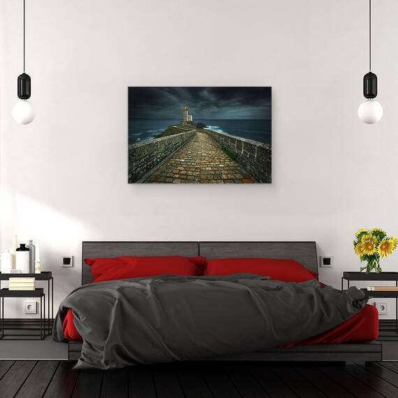 Tablou Canvas - Farul, Marime: 40 x 60 cm - 3- Roveli
