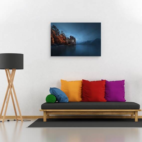 Tablou Canvas - Fortificatie Luminoasa, Marime: 40 x 60 cm - 2- Roveli