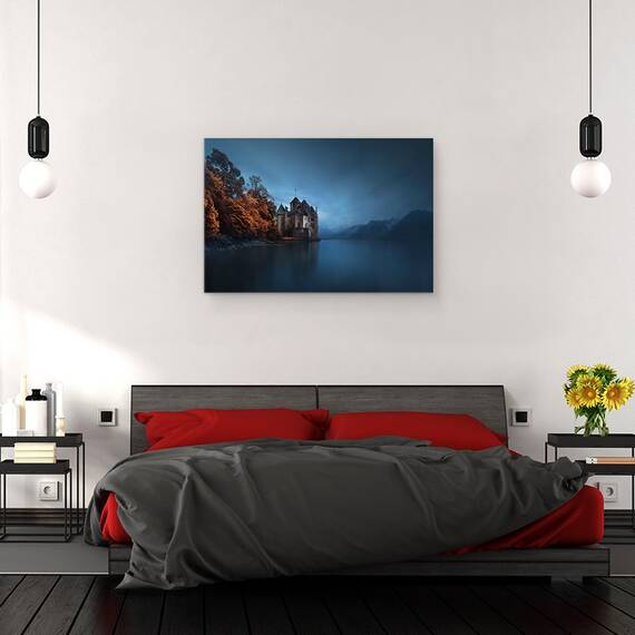 Tablou Canvas - Fortificatie Luminoasa, Marime: 40 x 60 cm - 3- Roveli