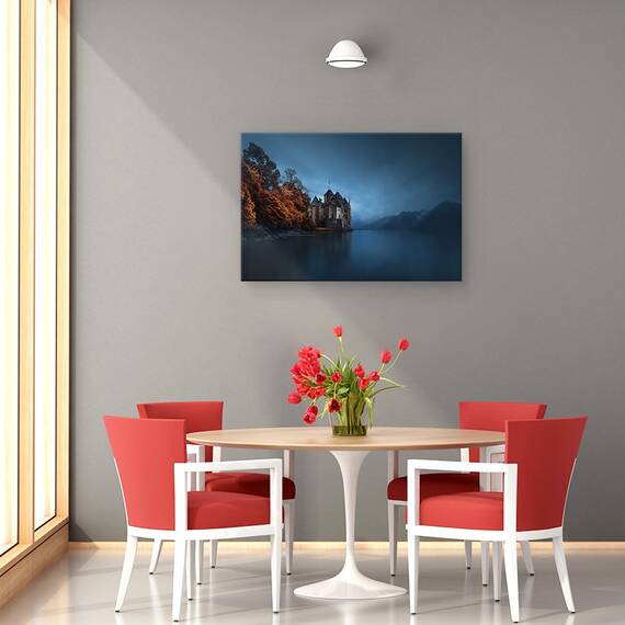 Tablou Canvas - Fortificatie Luminoasa, Marime: 40 x 60 cm - 4- Roveli