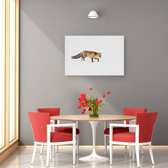 Tablou Canvas - Foxy, Marime: 40 x 60 cm - 4- Roveli