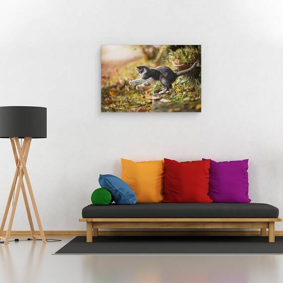 Tablou Canvas - Joc De Toamna, Marime: 40 x 60 cm - 2- Roveli