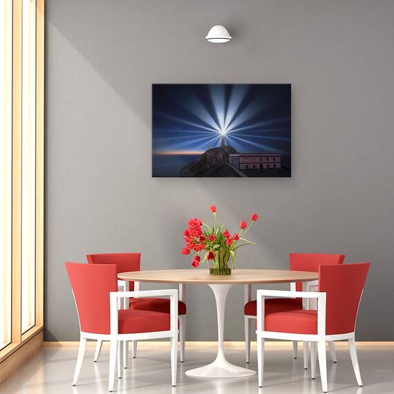 Tablou Canvas - Lumineaza Noaptea, Marime: 40 x 60 cm - 4- Roveli