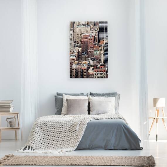 Tablou Canvas - Manhattan Multicolor, Marime: 40 x 60 cm - 3- Roveli