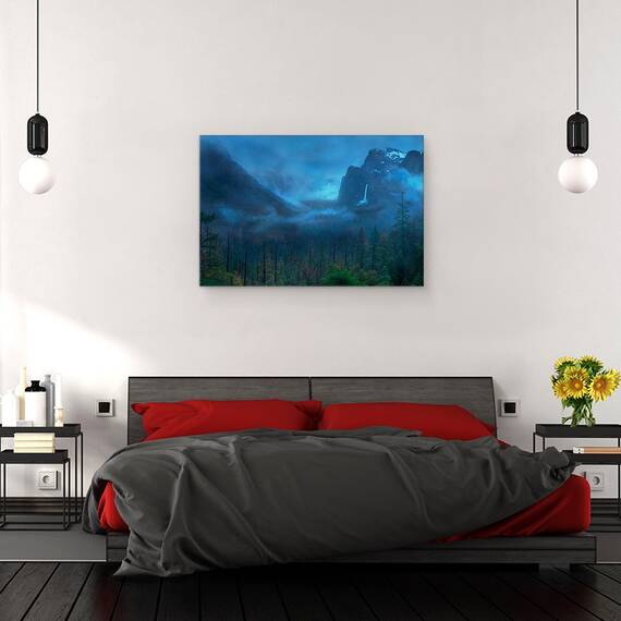 Tablou Canvas - Munte Sumbru, Marime: 40 x 60 cm - 3- Roveli