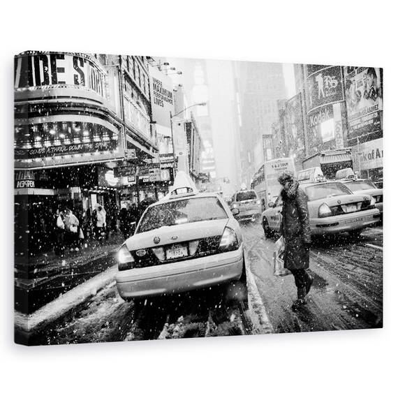 Tablou Canvas - New York In Furtuna, Marime: 40 x 60 cm - - Roveli