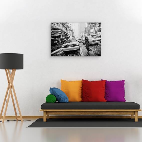 Tablou Canvas - New York In Furtuna, Marime: 40 x 60 cm - 2- Roveli