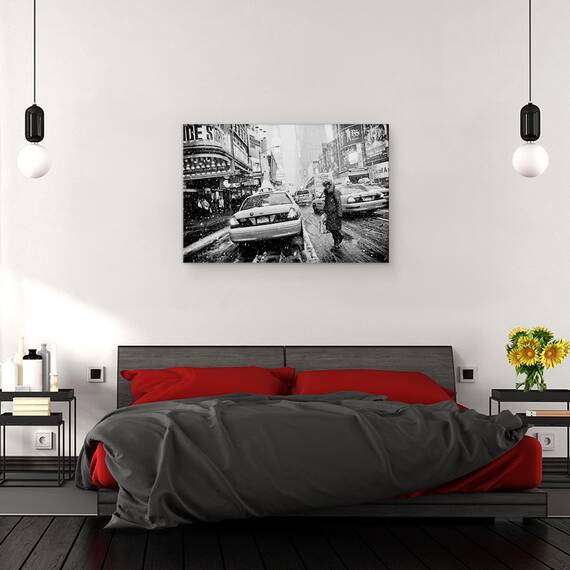 Tablou Canvas - New York In Furtuna, Marime: 40 x 60 cm - 3- Roveli