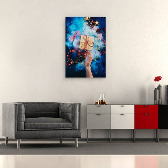 Tablou Canvas - Nu Deschide Pana La Craciun, Marime: 40 x 60 cm - 2- Roveli