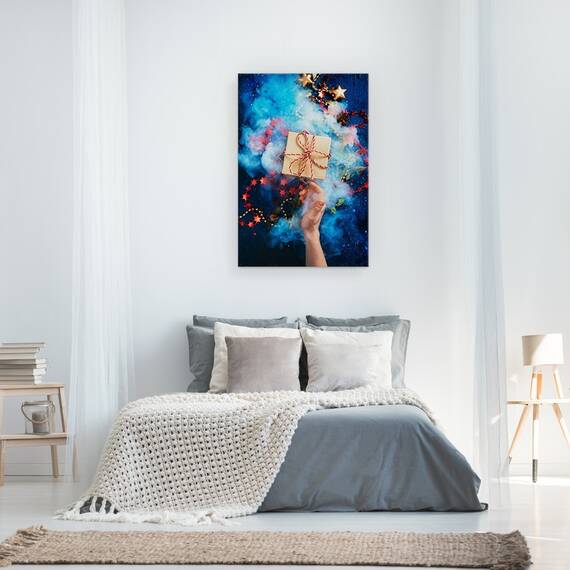 Tablou Canvas - Nu Deschide Pana La Craciun, Marime: 40 x 60 cm - 3- Roveli